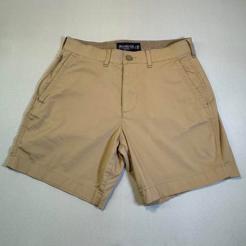 Abercrombie & Fitch A&F All Day Stretch Classic Fit Shorts Size 30